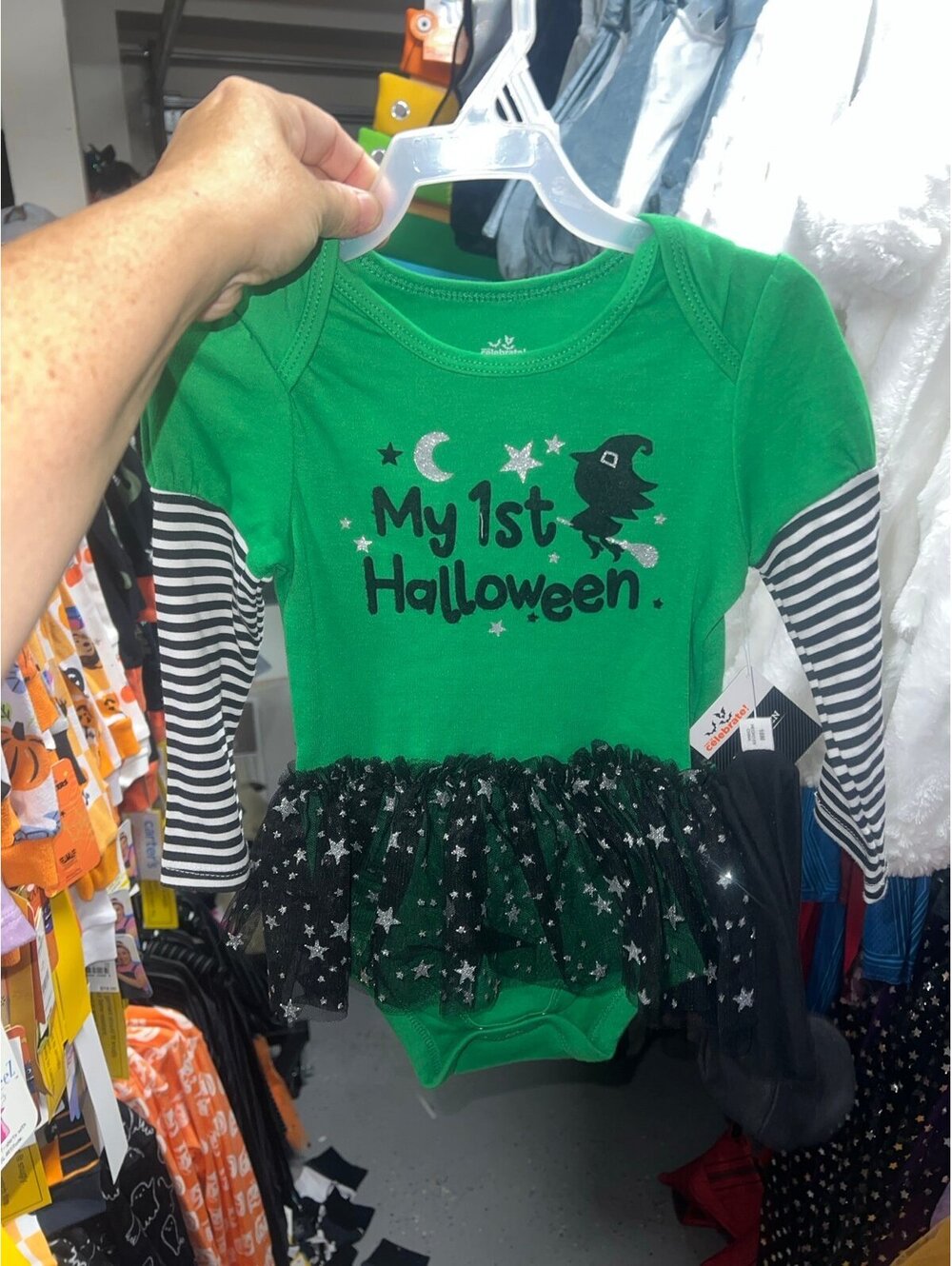 Baby girl My First Halloween outfit size 18 months